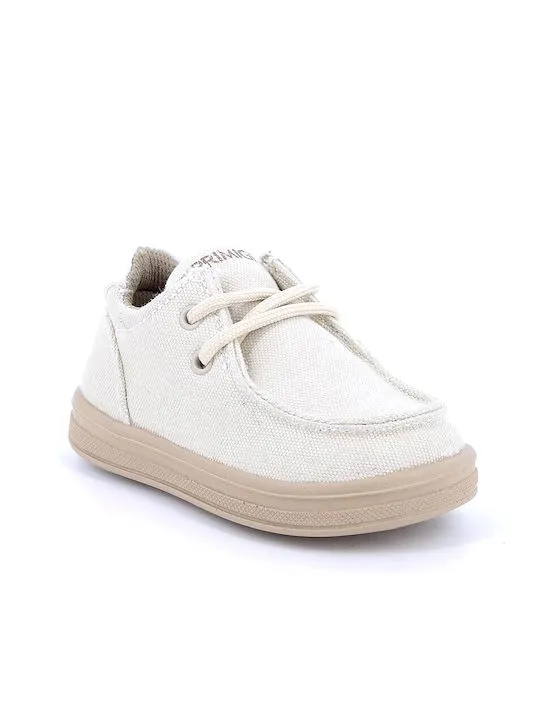 PRIMIGI CASUAL CANVAS BABY SNEAKER 1355600 BEIGE