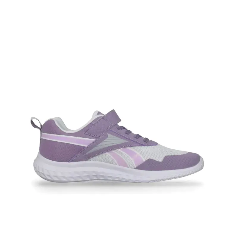 REEBOK RUSH RUNNER 5 ELASTIC LACE TOP STRAP 100250813 PURPLE/WHITE