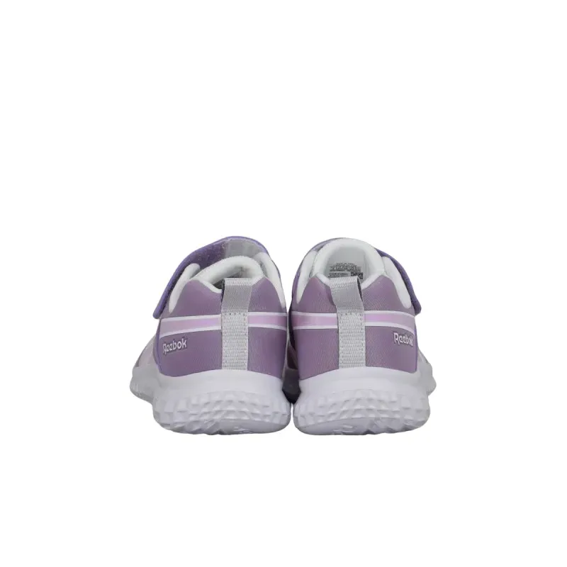 REEBOK RUSH RUNNER 5 ELASTIC LACE TOP STRAP 100250813 PURPLE/WHITE