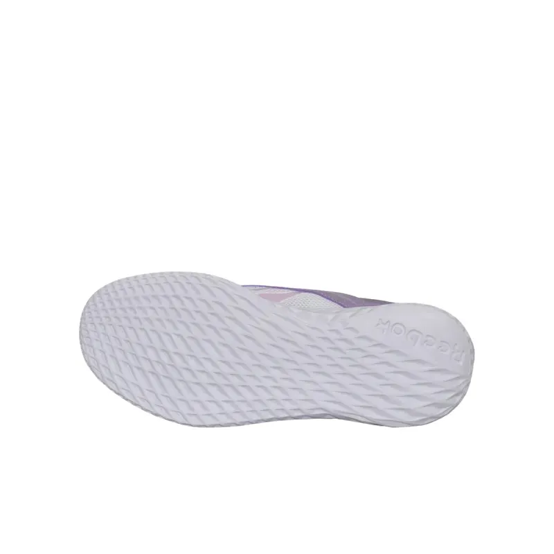 REEBOK RUSH RUNNER 5 ELASTIC LACE TOP STRAP 100250813 PURPLE/WHITE