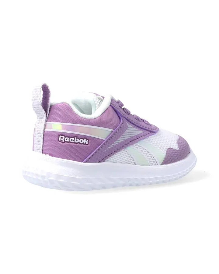 REEBOK RUSH RUNNER 5 ELASTIC LACE INF 100250814 PURPLE/WHIT