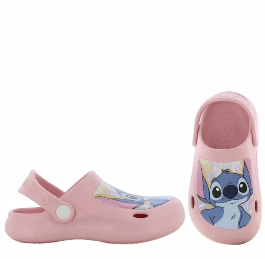 LILO STITCH CLOG KIDS LS002160 PINK/LITE BLUE