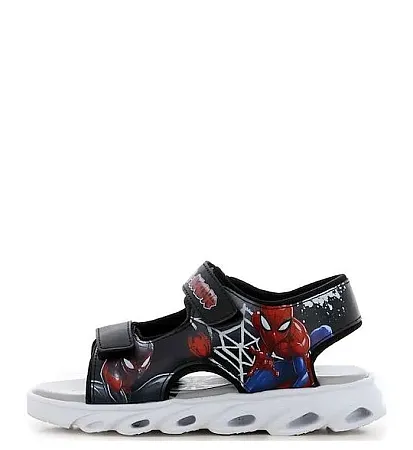 SPIDERMAN SANDALS LIGHTS SP014995 BLACK/WHITE/RED