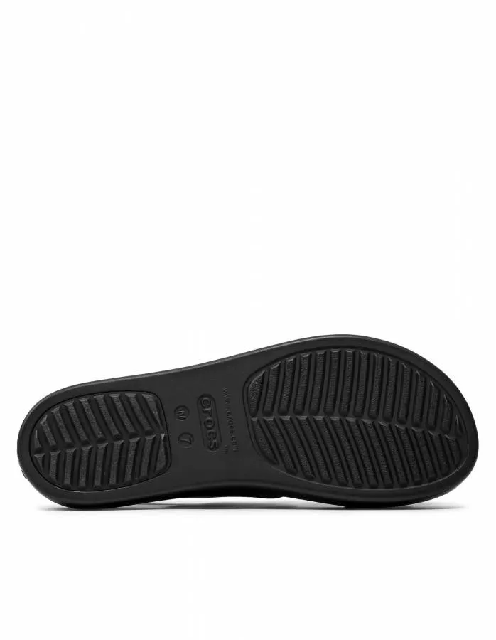 CROCS BROOKLYN LOW WEDGE 206453-060 BLACK/BLACK