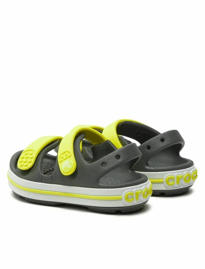 CROCS CROCBAND CRUISER SANDAL T 209424 1NJ SLATE GREY/ACIDITY