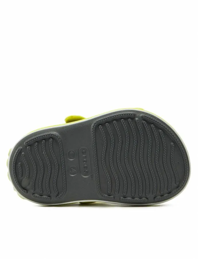 CROCS CROCBAND CRUISER SANDAL T 209424 1NJ SLATE GREY/ACIDITY