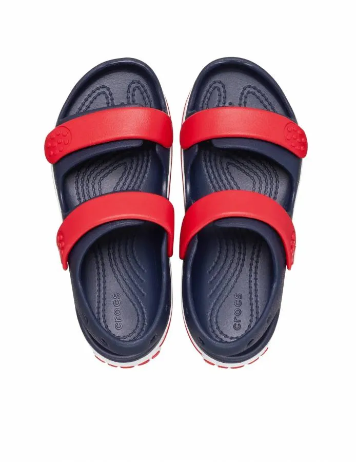 CROCS CROCBAND CRUISER SANDAL K 209423-4OT NAVY/RED
