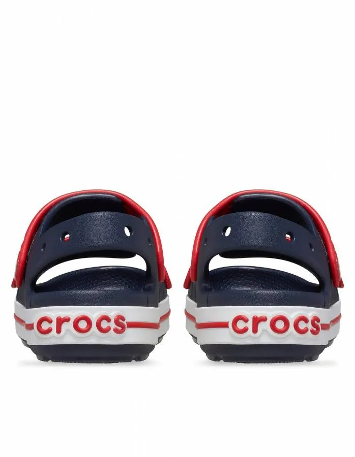 CROCS CROCBAND CRUISER SANDAL T 209424-4OT NAVY/RED