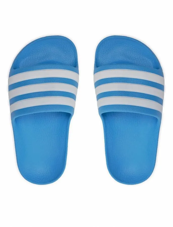 ADIDAS ADILETTE AQUA K ID2621 SOLAR BLUE/CLOUD WHITE