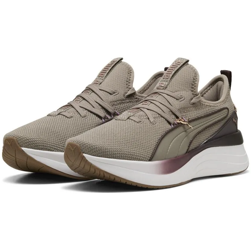 PUMA SOFTRIDE SABRINA WNS 313503 05 MOUSE GRAY/CHOCOLATE F/MAUVE