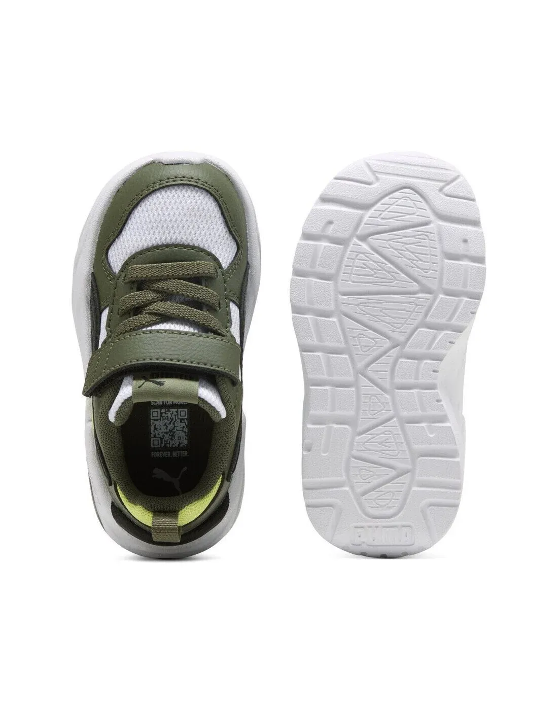 PUMA TRINITY 2 LT AC+INF 403705 14 WHITE/BLACK/MOSS VEIL