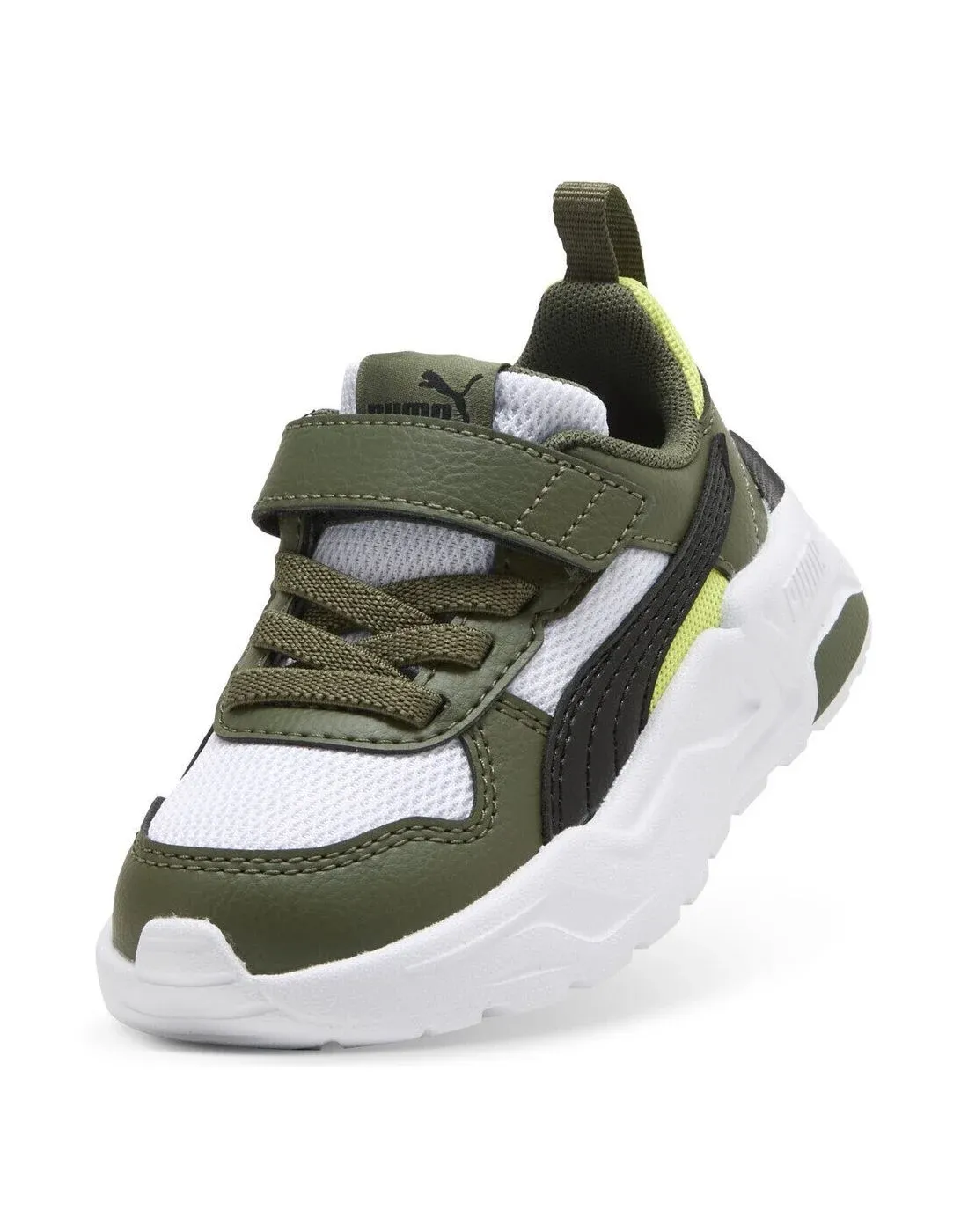 PUMA TRINITY 2 LT AC+INF 403705 14 WHITE/BLACK/MOSS VEIL