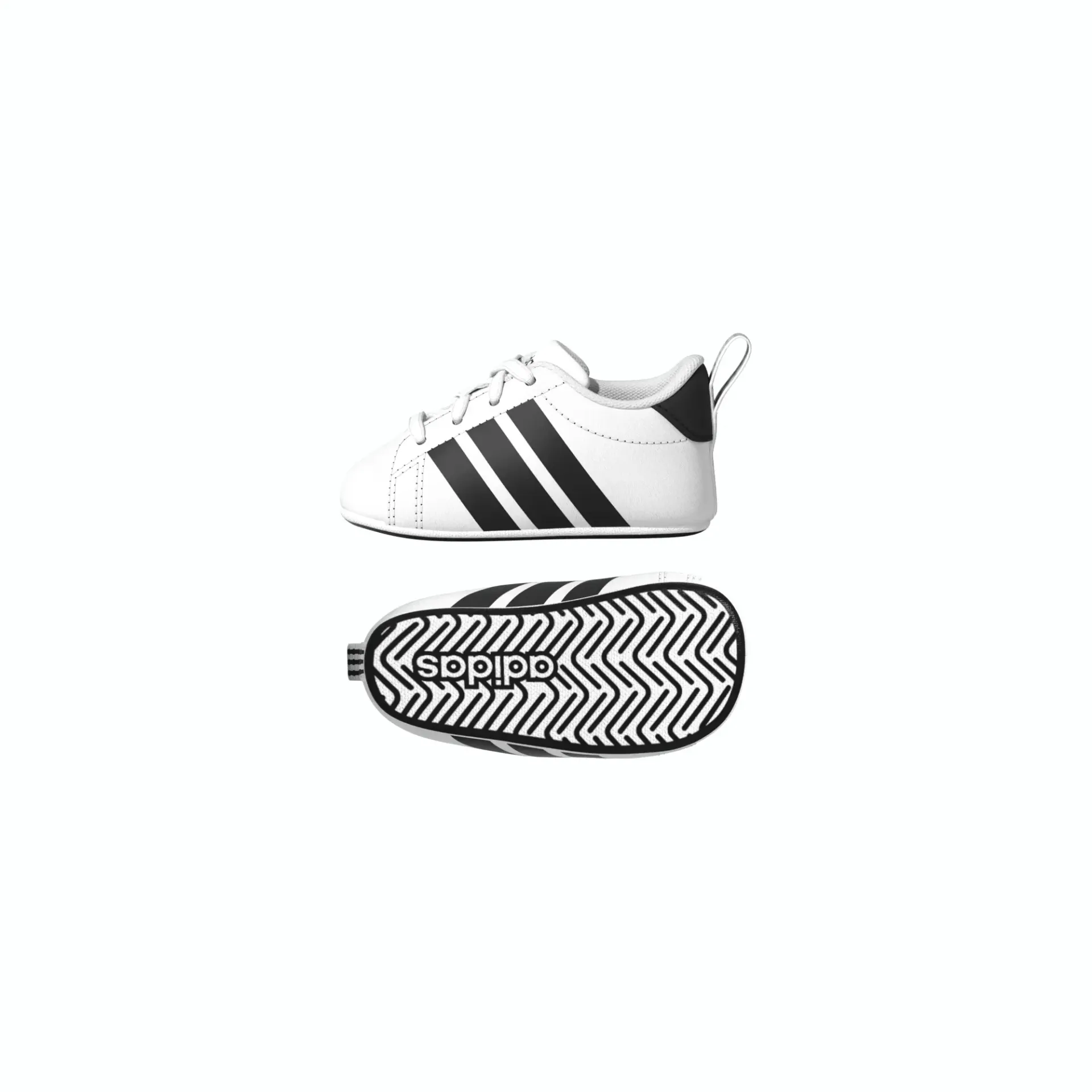 ADIDAS GRAND COURT CRIB KI8216 FTWWHT/CBLACK/FTWWHT