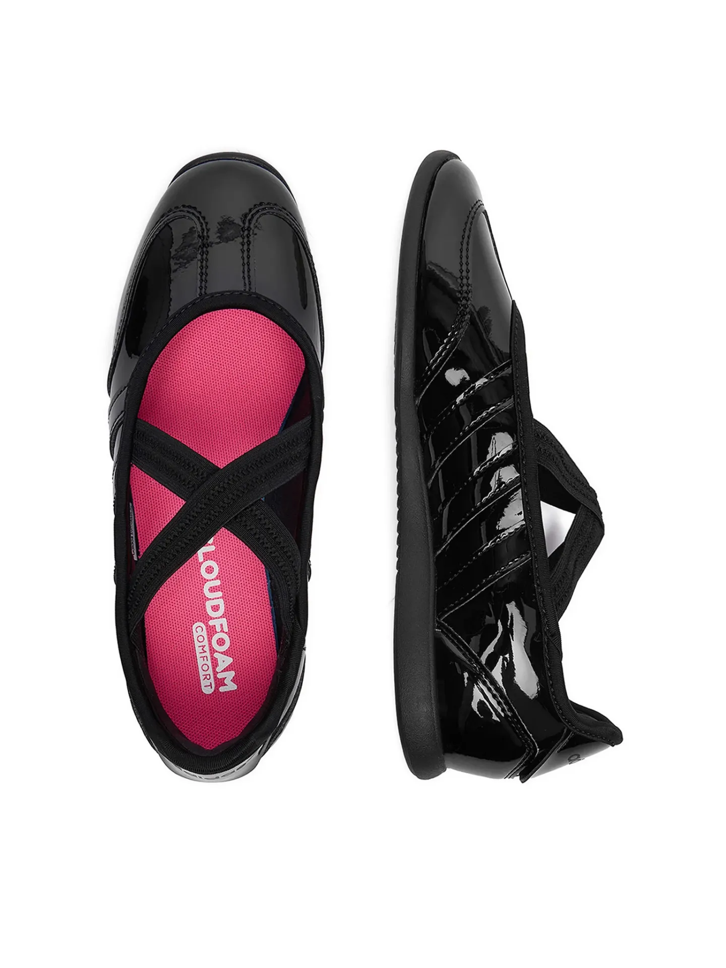 ADIDAS BARREDA MARY JANE J KI2995 CBLACK/CBLACK