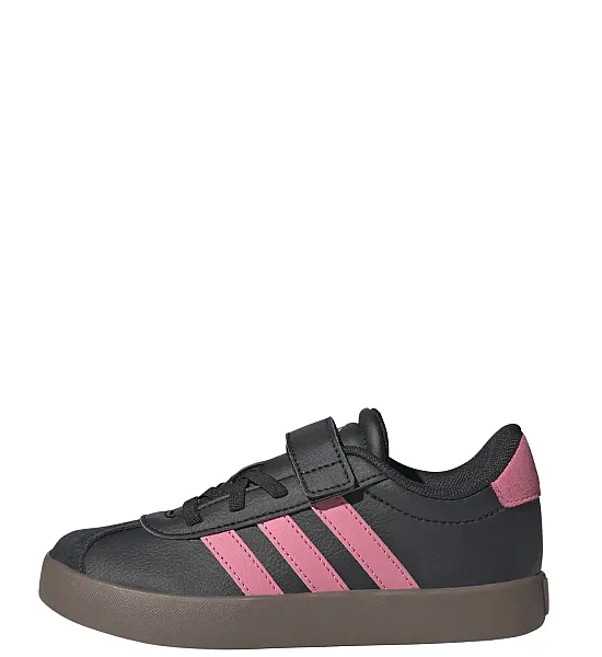 ADIDAS VL COURT 3.0 EL C PS KK4551 CBLACK/PNKFUS/GUM5