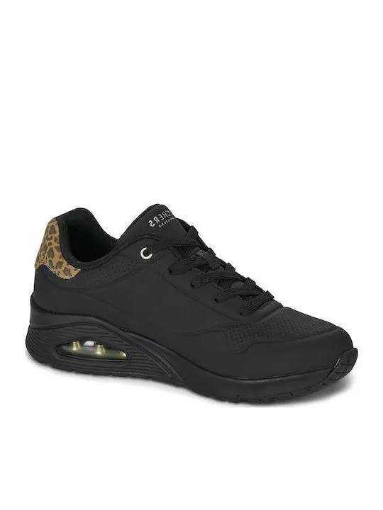 SKECHERS UNO - JUNGLE NITE 177093/BBK BLACK