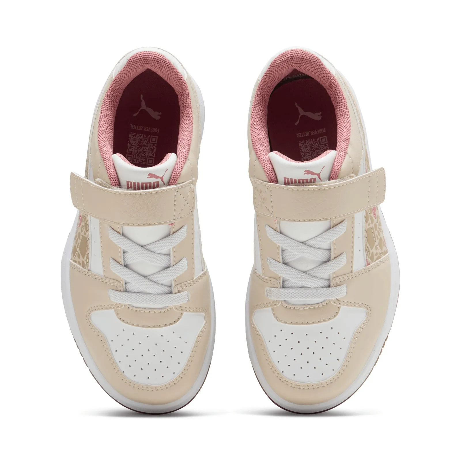 PUMA REBOUND V6 LO W AC+PS 407462 01 BIRCH/SILVER FOG/WHITE
