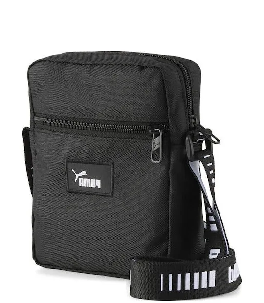 PUMA PHASE TAPE PORTABLE BAG 092201 01 BLACK/WHITE