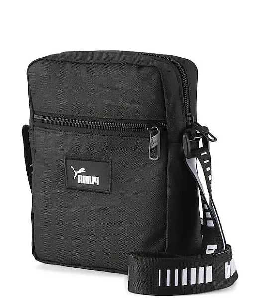 PUMA PHASE TAPE PORTABLE  BAG 092201 01 BLACK/WHITE