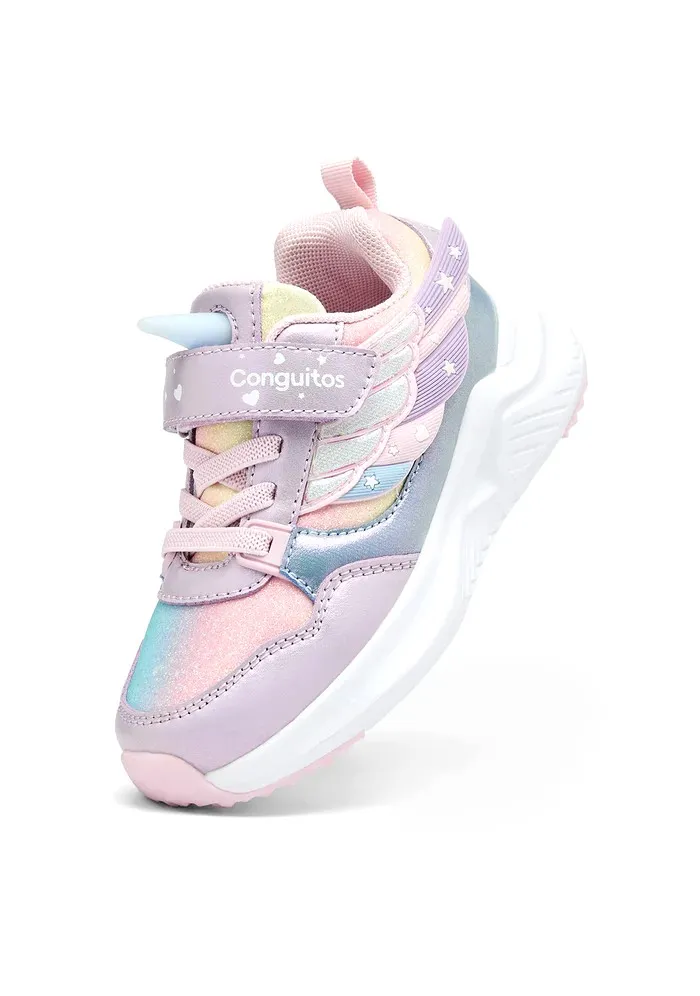 CONGUITOS CONGUITOS SNEAKERS LIGHT UP UNICORN COSH261040-LILA