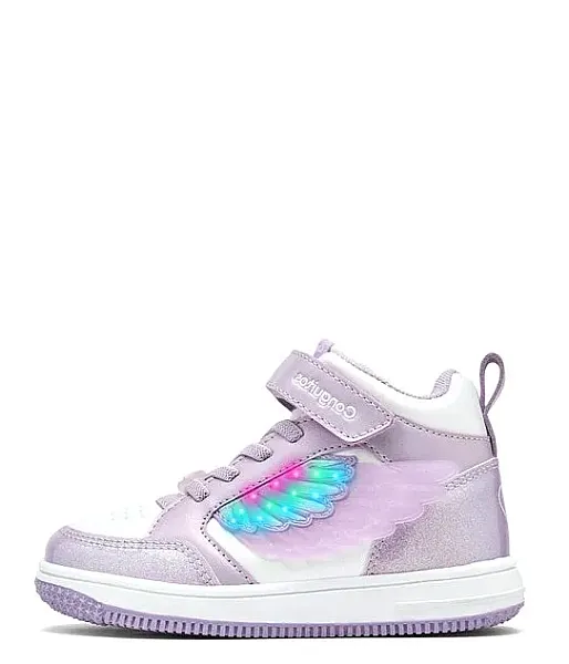 CONGUITOS HIGH CUT SNEAKERS WITH LIGHTS COSH224065-LAVE  LAVANDER