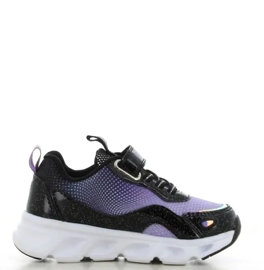 HELLO KITTY-KUROMI SNEAKER LIGHTS HK009375 BLACK/PURPLE