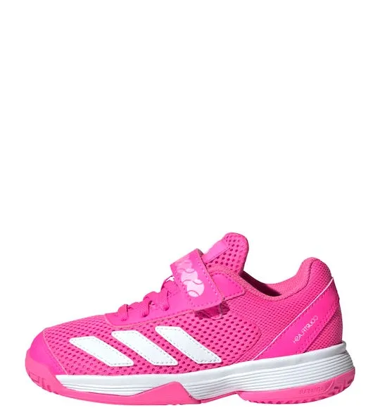 ADIDAS COURTFLASH TENNIS KIDS JR4428 LUCID PINK/CLOUD WHITE