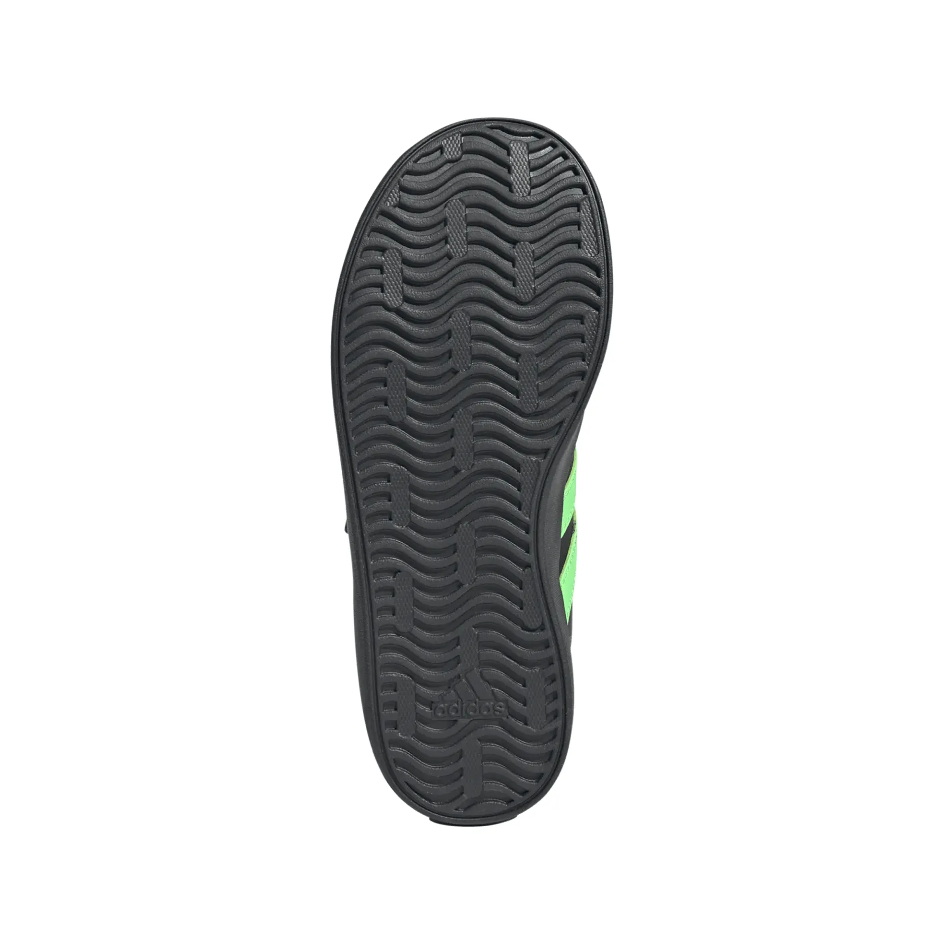 ADIDAS VL COURT 3.0 EL C KIDS  KK4548 BLACK/SCRGRN