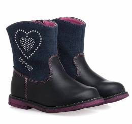 TOYITY GIRLS BOOTS S58079  NAVY/FYXIA