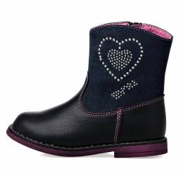 TOYITY GIRLS BOOTS S58079  NAVY/FYXIA