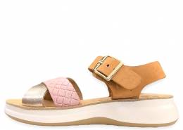 PRETTY SOFT LEATHER SANDAL PINK GOLD 1511 PG
