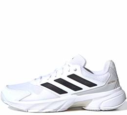 ADIDAS COURTJAM CONTROL 3 TENNIS SHOES  IF7888 FTWWHT/CBLACK/GRETWO