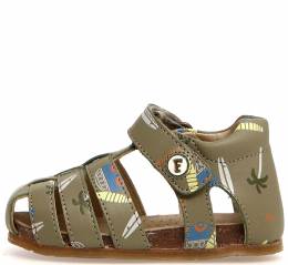 FALCOTTO ALBY CALF 1500736920B04 SANDAL BOYS FIRST STEP SUMMER VIBES STONE