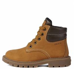 GEOX SHAYLAX B. J16FAB 032BC C0930 YELLOW/BROWN A ANKLE BOOTS CASUAL SPO