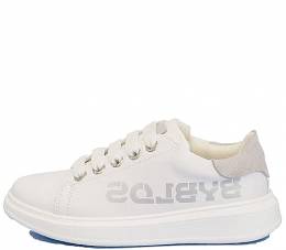 BYBLOS GIRLS SNEAKERS  WHITE/CIMENT 061  0-101