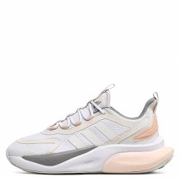 ADIDAS ALPHABOUNCE+SUSTAINABLE BOUNCE SHOES HP6147 CLOUD WHITE/ZERO METALIC