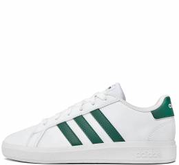 ADIDAS GRAND COURT LIFESTYLE TENNIS SNEAKER SHOES IG4830 FTWWHT/GREEN