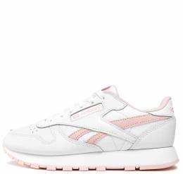 REEBOK CLASSIC LEATHER RUNNING 100069850 WHITE/POSPIN/WHITE
